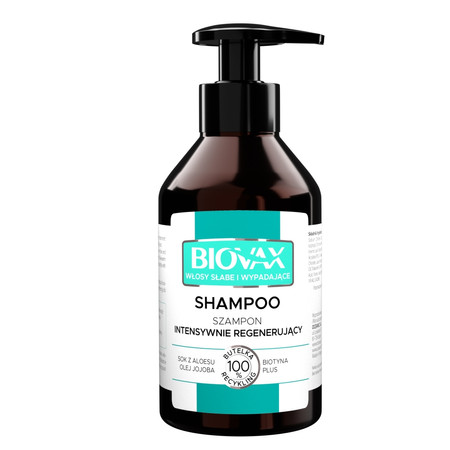 L`BIOTICA Biovax Szampon intensywnie regenerujący - włosy słabe i wypadające 200ml